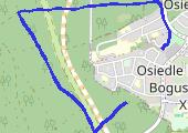 Trasa z dnia 2013-07-21 08:55 - mapa trasy gps - bieganie