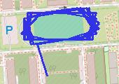Trasa z dnia 2019-04-16 07:37 - mapa trasy gps - bieganie
