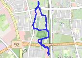 Trasa z dnia 2019-04-16 20:02 - mapa trasy gps - marsz
