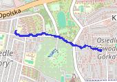 Trasa z dnia 2019-04-17 13:07 - mapa trasy gps - marsz