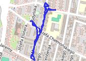 Trasa z dnia 2019-04-09 16:45 - mapa trasy gps - marsz