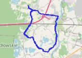 Pogórze Bocheńskie - Pogórze Ciężkowickie 2019-04-19 - mapa trasy gps - rower górski