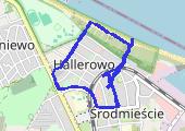 Trasa z dnia 2019-04-19 19:49 - mapa trasy gps - marsz