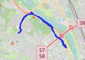 Trasa z dnia 2013-07-21 13:13 - mapa trasy gps - rolki