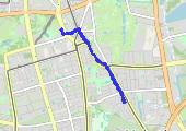Trasa z dnia 2013-07-20 18:42 - mapa trasy gps - rower trekkingowy