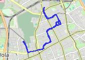 Trasa z dnia 2013-07-20 17:01 - mapa trasy gps - rower trekkingowy