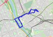 Trasa z dnia 2019-04-20 10:18 - mapa trasy gps - nordic walking