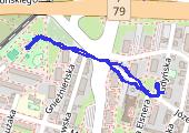 Trasa z dnia 2019-04-19 15:44 - mapa trasy gps - marsz