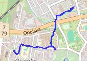 Trasa z dnia 2019-04-19 12:42 - mapa trasy gps - marsz