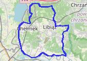 Trasa z dnia 2019-04-20 18:50 - mapa trasy gps - rower trekkingowy