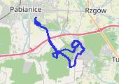 Trasa z dnia 2013-07-21 16:34 - mapa trasy gps - rower trekkingowy