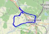Trasa z dnia 2019-04-25 14:47 - mapa trasy gps - rower szosowy