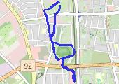 Trasa z dnia 2019-04-25 18:28 - mapa trasy gps - marsz