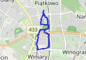 Trasa z dnia 2019-04-26 11:47 - mapa trasy gps - bieganie