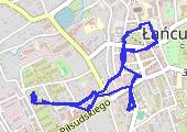 Trasa z dnia 2019-04-26 18:14 - mapa trasy gps - marsz
