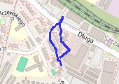 Trasa z dnia 2013-07-21 17:51 - mapa trasy gps - spacer