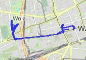 Trasa z dnia 2019-04-27 19:29 - mapa trasy gps - rolki