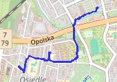 Trasa z dnia 2019-04-26 15:08 - mapa trasy gps - marsz