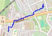 Trasa z dnia 2019-04-23 06:47 - mapa trasy gps - marsz