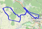 Trasa z dnia 2019-04-30 17:10 - mapa trasy gps - rower szosowy