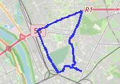 Trasa z dnia 2019-05-01 10:27 - mapa trasy gps - nordic walking