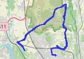 Trasa z dnia 2019-05-01 18:33 - mapa trasy gps - rower szosowy