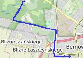 Trasa z dnia 2019-04-30 19:44 - mapa trasy gps - bieganie