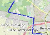 Trasa z dnia 2019-04-29 17:24 - mapa trasy gps - bieganie