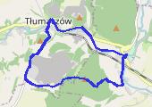 Wzgórza Ścinawskie: Nowa Kopa z Tłumaczowa - mapa trasy gps - marsz