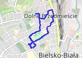 2019-05-05_Marsz_Bielsko - mapa trasy gps - marsz