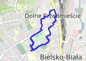 2019-05-06_Marsz_Bielsko - mapa trasy gps - marsz