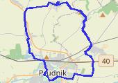 Lubrza, Prężynka, Czyżowice i Niemysłowice - mapa trasy gps - rower górski