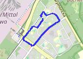 Trasa z dnia 2019-04-23 22:14 - mapa trasy gps - spacer