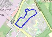 Trasa z dnia 2019-04-18 22:54 - mapa trasy gps - spacer