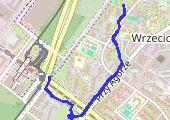 Trasa z dnia 2019-04-18 15:26 - mapa trasy gps - spacer