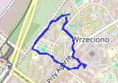 Trasa z dnia 2019-04-10 17:00 - mapa trasy gps - spacer