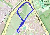 Trasa z dnia 2019-04-09 17:20 - mapa trasy gps - spacer