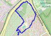Trasa z dnia 2019-03-03 17:26 - mapa trasy gps - spacer