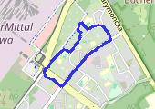 Trasa z dnia 2019-03-08 22:10 - mapa trasy gps - spacer
