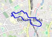 2019-05-16_Marsz_Bielsko - mapa trasy gps - marsz
