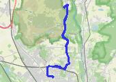 Trasa z dnia 2019-05-18 19:00 - mapa trasy gps - rower szosowy