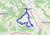 19 Afternoon_Ride - mapa trasy gps - rower szosowy