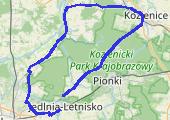 Trasa z dnia 2019-05-19 17:53 - mapa trasy gps - rower szosowy