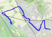 Trasa z dnia 2019-05-20 19:26 - mapa trasy gps - rower szosowy