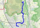 Trasa z dnia 2019-05-21 18:00 - mapa trasy gps - rower szosowy