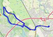 Trasa z dnia 2019-05-24 12:18 - mapa trasy gps - rower górski