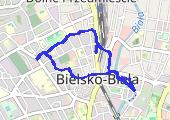 2019-05-19_Marsz_Bielsko - mapa trasy gps - marsz