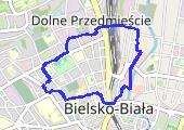 2019-05-24_Marsz_Bielsko - mapa trasy gps - marsz