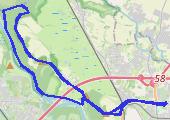Trasa z dnia 2019-05-27 17:59 - mapa trasy gps - rower górski