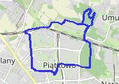 Trasa z dnia 2019-05-28 17:25 - mapa trasy gps - bieganie